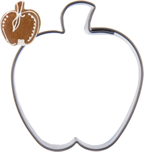 Cortador de galletas manzana 4,3 cm acero inoxidable