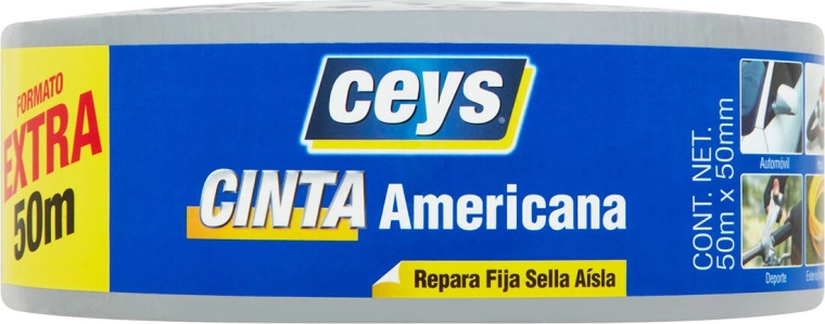 Cinta adhesiva universal 50 mm × 50 m TACKCEYS EXPRESS
