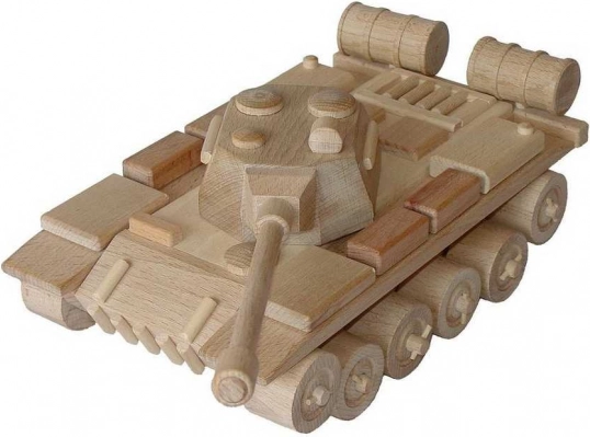 Tanque de madera Ceeda – modelo ruso natural