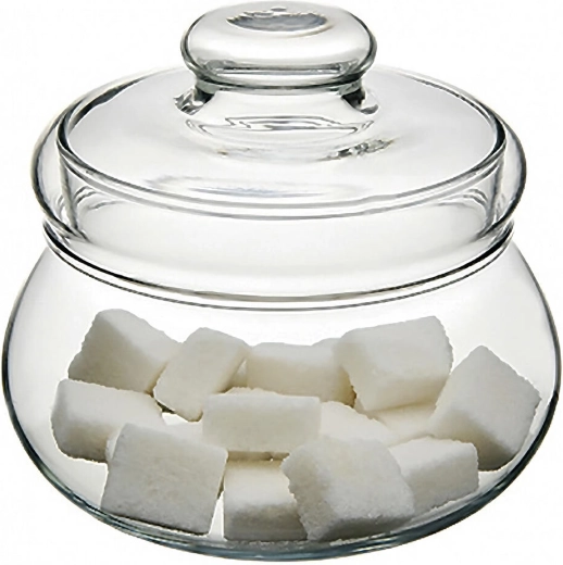Azucarero de vidrio SIMAX de vidrio borosilicato 0,5 l