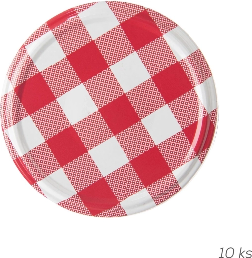 Tapa metálica para conservas TO 82 cuadro 10 uds