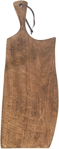 Tabla de madera para cortar y servir MANGO 61 × 22 cm