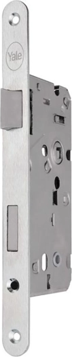 Cerradura de embutir para WC derecha 72/80, frente 20 mm
