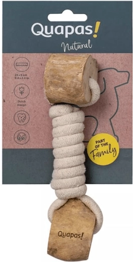 Quapas! juguete Twist de madera de cafeto para tirar