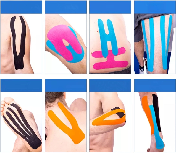 Soporte para músculos y articulaciones en movimiento