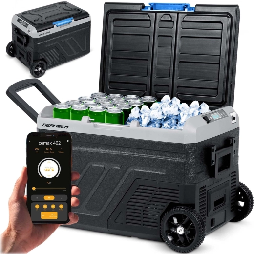 Berdsen Icemax 402 nevera portátil para coche con compresor 40 l negra
