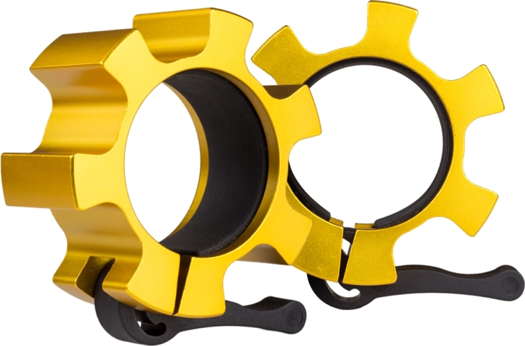 Cierres de liberación rápida para barra olímpica de 50 mm – dorados HMS ZG1500