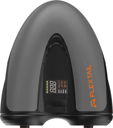 Flextail Evo SUP Pump Pro, bomba eléctrica portátil para SUP gris