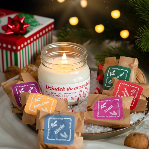 Vela aromática prémium – Cascanueces