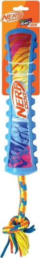 Juguete chirriante de tirar y forcejear con cuerda Nerf Dog 29 cm