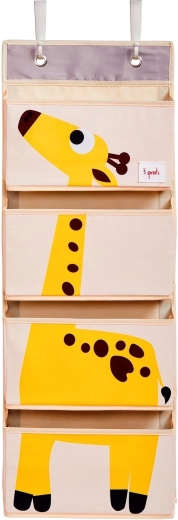 3 Sprouts organizador colgante jirafa yellow