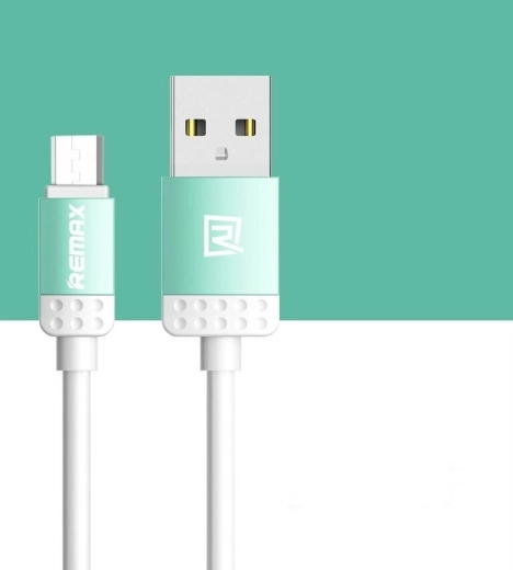 Cable microUSB Remax Lovely 1 m azul