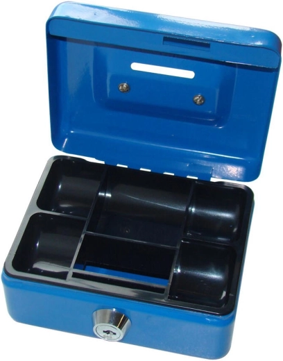 Caja de caudales portátil 125 × 95 × 60 mm