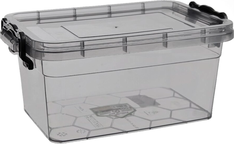 Caja rectangular baja Grey Multi 1,75 l