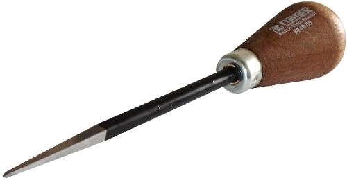Punzón piramidal con mango de madera 6 × 164 mm