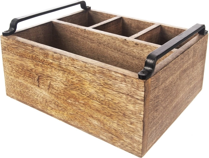 Resistente madera de mango con veta natural
