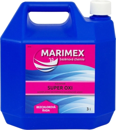 Marimex Super Oxi desinfección líquida para piscina 3 l