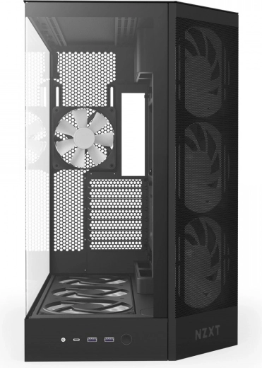 Flujo de aire optimizado y paneles mesh