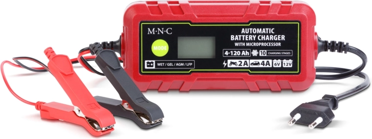 Para baterías de 6 V y 12 V