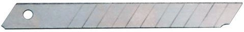 Cuchillas segmentadas de recambio 9 mm, paquete de 10 uds