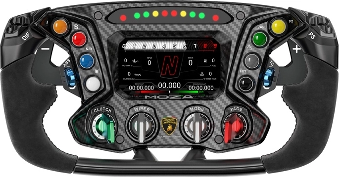 Volante de sim‑racing Moza RS070 Lamborghini Essenza SCV12