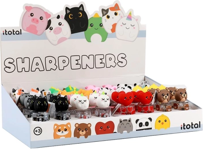 Sacapuntas con depósito – motivos adorables