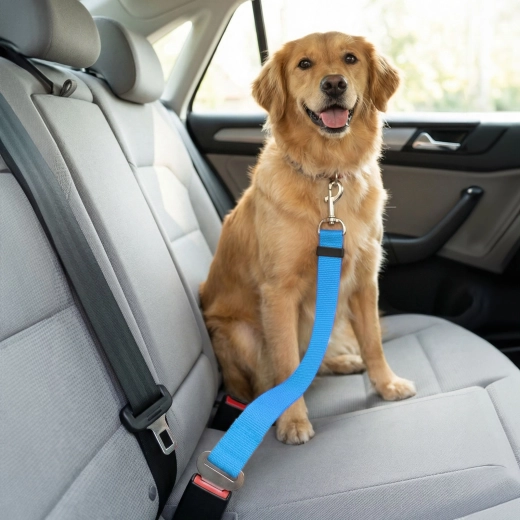 Correa de coche para perro para el cinturón de seguridad, 45–70 cm - 1 unidad