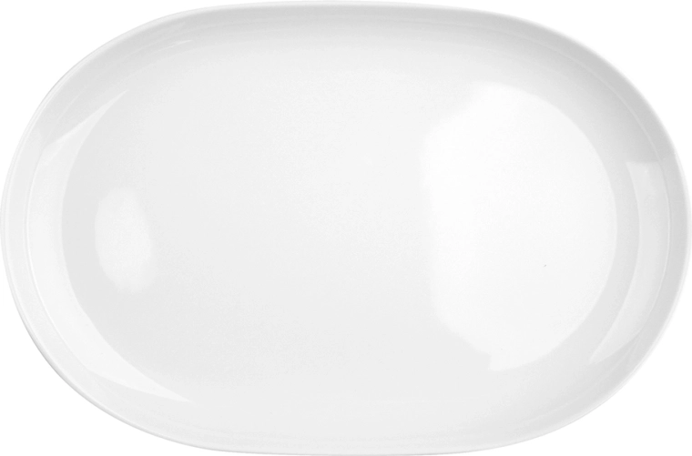 Fuente de servir Mariapaula Moderna blanca 33 cm