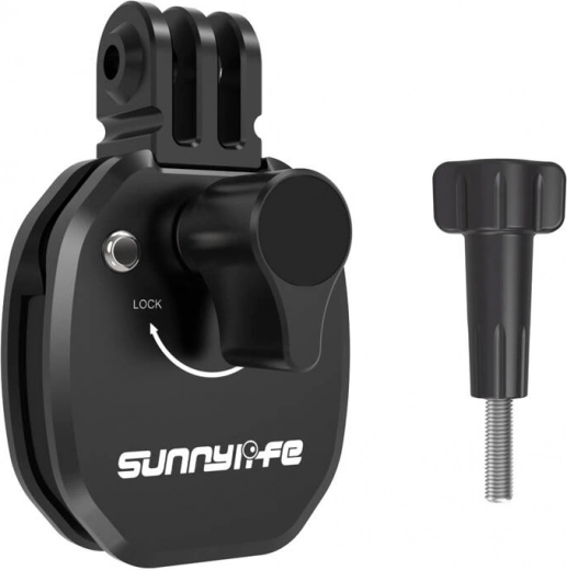 Soporte Sunnylife para motocicleta para cámaras deportivas en la pantalla/plexi