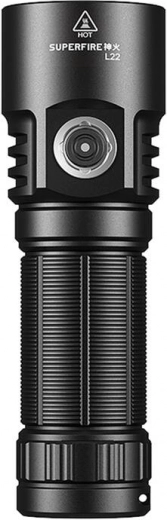 Linterna de camping SUPERFIRE 5000 lm con USB‑C e IP44