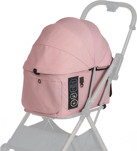 FIKAGO capota y funda para cochecito FTG2 mist pink