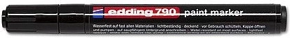Rotulador de pintura edding 790 negro