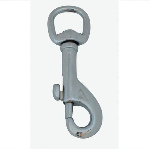 Mosquetón giratorio 70 × 20 mm, cromado, 10 uds