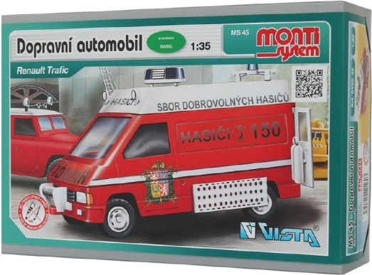 Monti System MS 45 vehículo de transporte – maqueta sin pegamento