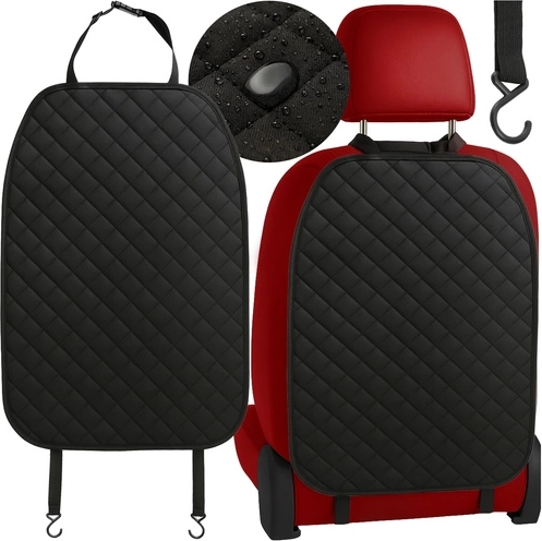 Xtrobb alfombrilla protectora para la parte trasera del asiento del coche