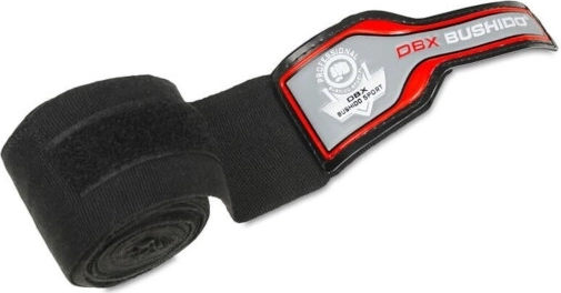 Vendas de boxeo DBX BUSHIDO Pro – negras, 4 m