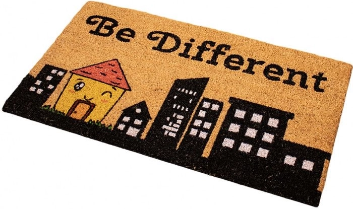 Felpudo de coco i-total Be different 40 × 70 cm