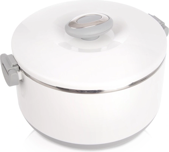 Bol termo de acero inoxidable 4,2 l blanco