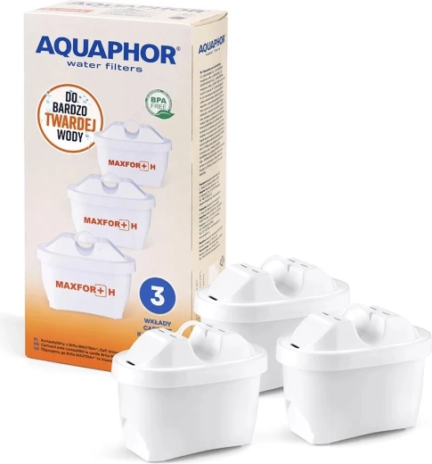 Insertos filtrantes Maxfor+H b100-25 para agua dura, 3 uds