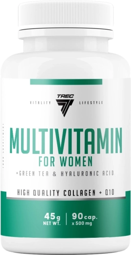 Trec Nutrition multivitamina para mujeres 90 cápsulas