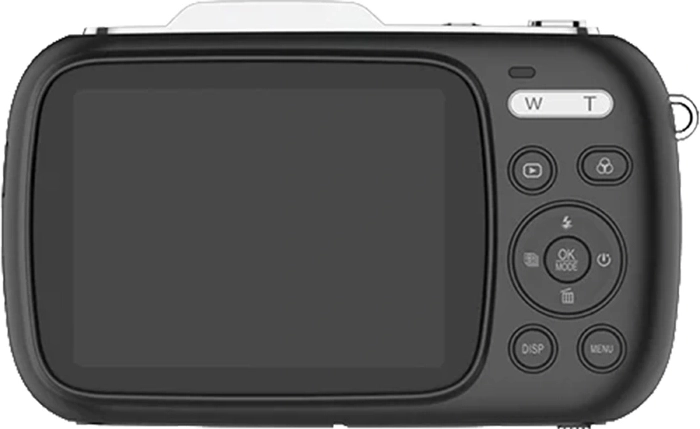 Cuerpo compacto, pantalla de 2,8" y zoom 16×