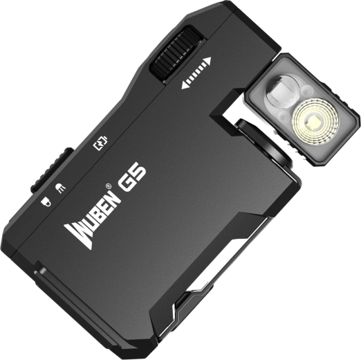 Linterna de bolsillo Wuben G5 400 lm, negra