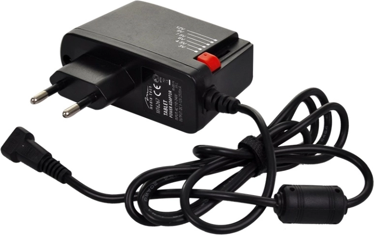 Adaptador de red universal estabilizado Solight 2000 mA con conectores intercambiables