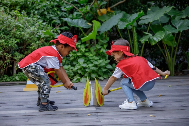 Juego de acción de rescate