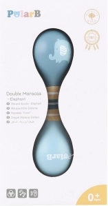 Maraca de madera POLARB de VIGA para niños