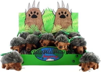 Llavero de erizo de peluche 13 cm