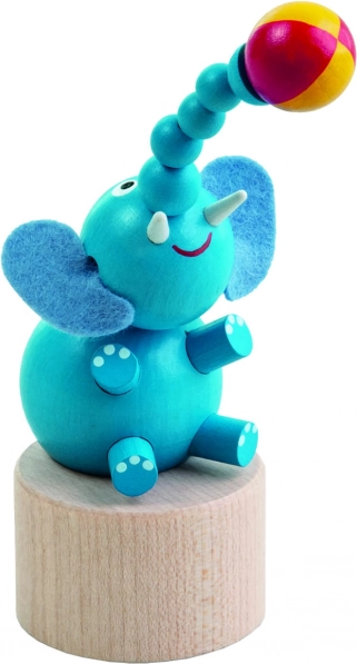 Detoa elefante apretable con pelota