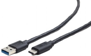 Cable USB 3.0 USB‑C (A macho a USB‑C macho), 0,5 m, negro