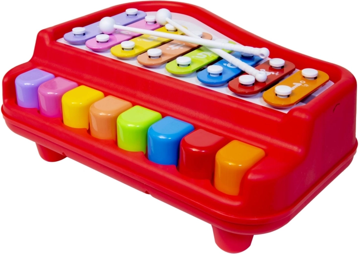 2 en 1: pianito y xilófono