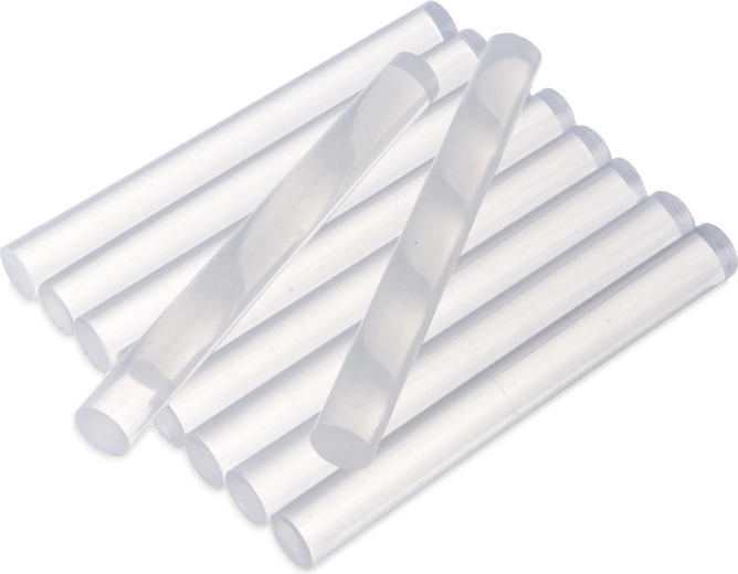 Barras termofusibles para pistola de pegamento 11 mm, 10 uds.